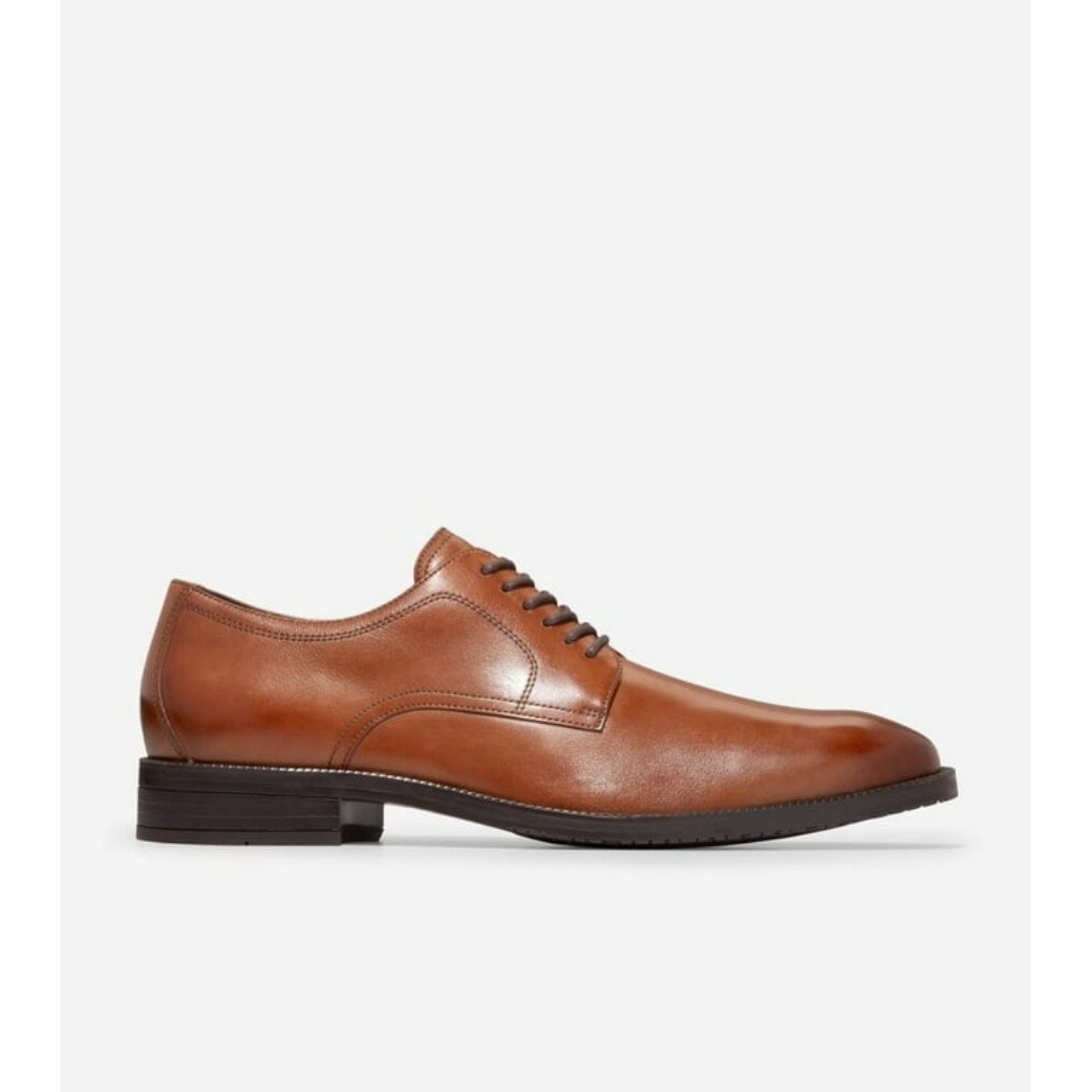 New in Box Cole Haan Mens Modern Classics Plain Toe Oxfords British Tan - C38448