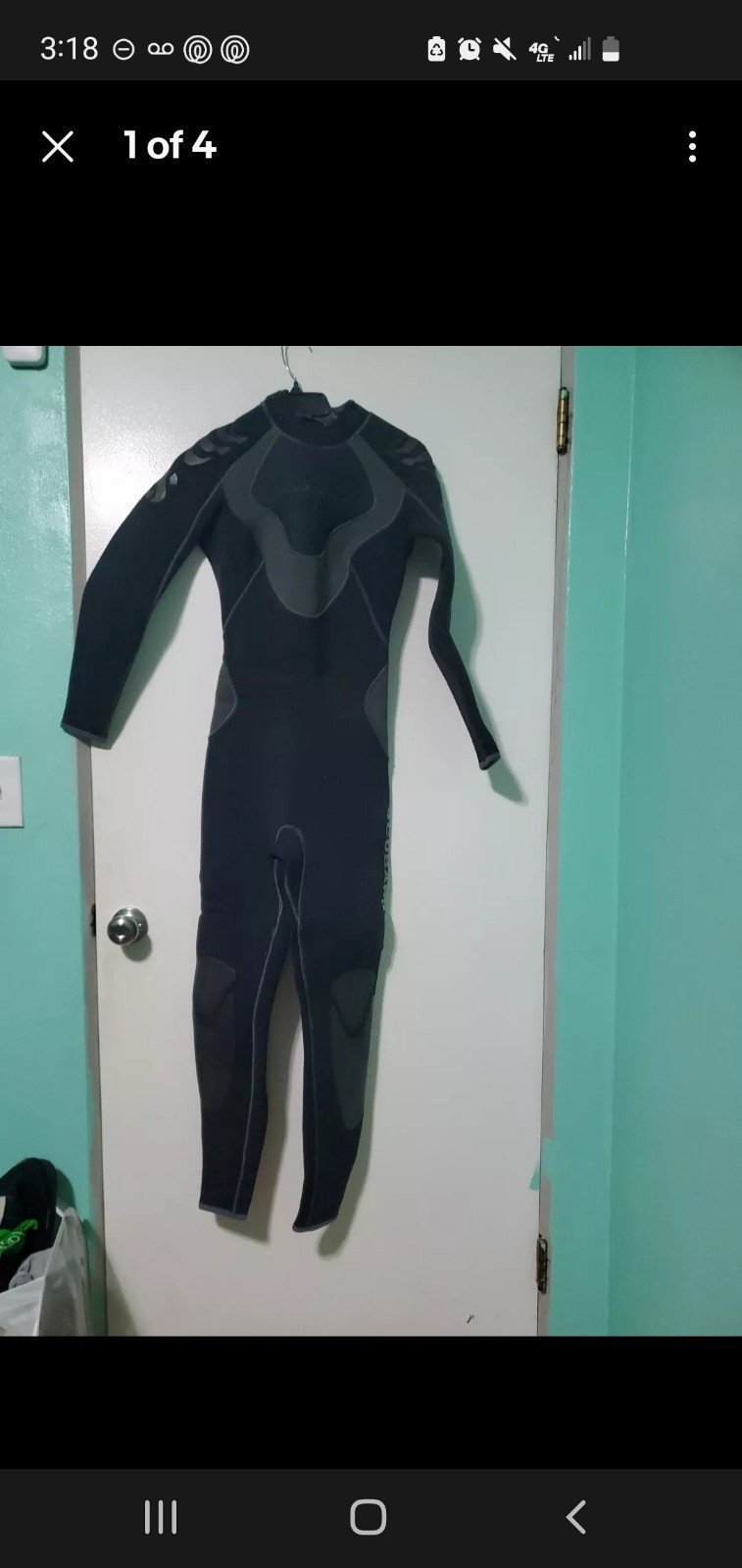 Scuba diving wetsuit