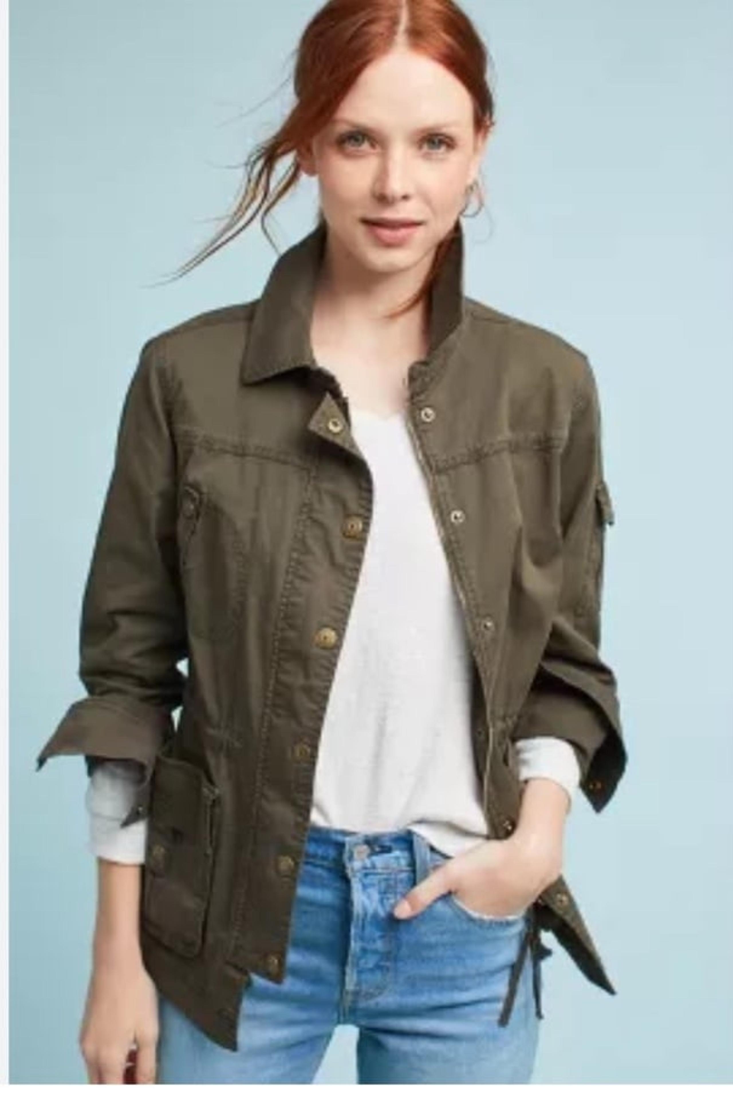 Anthropologie Marrekech Morrison Twill Anorak Jacket