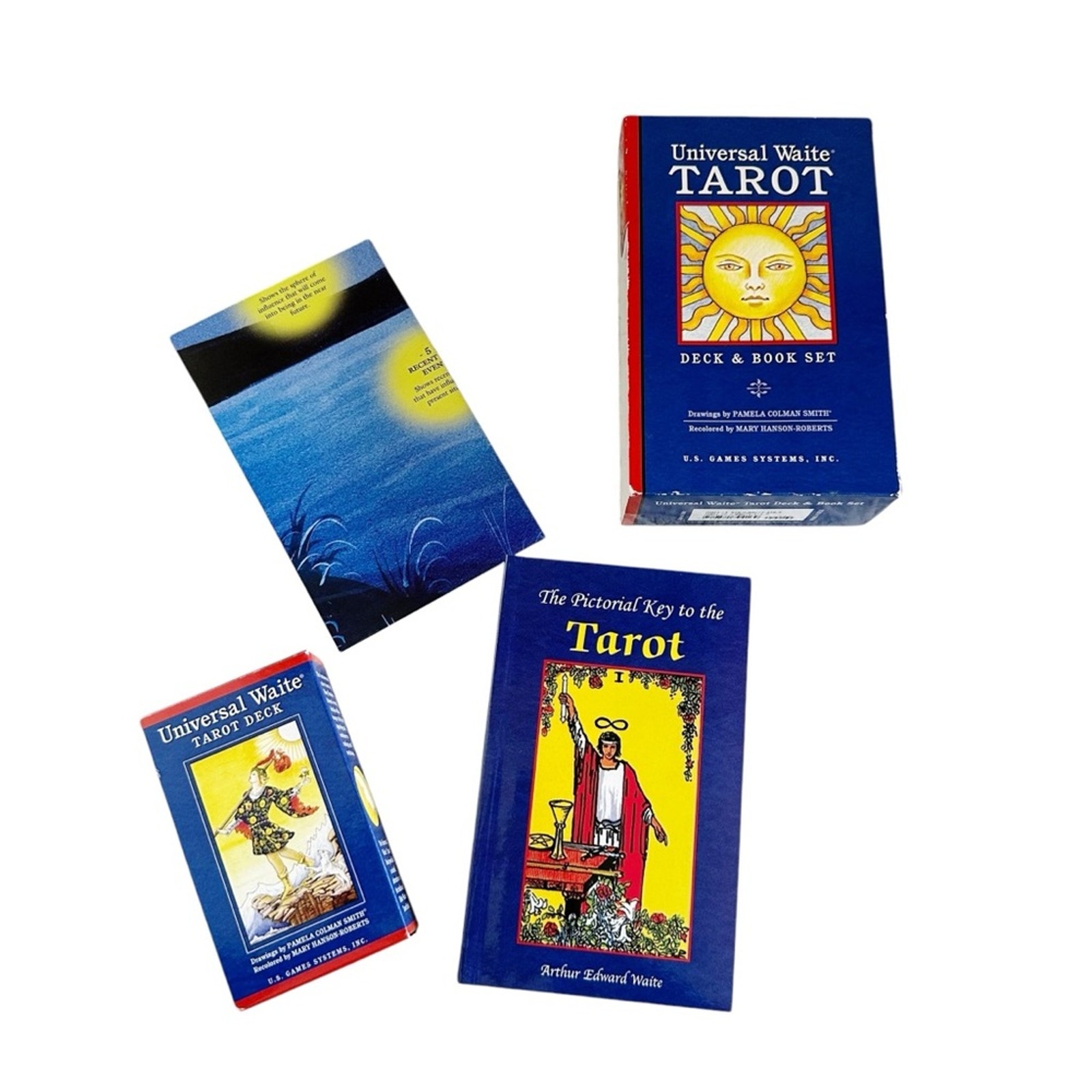 Universal Waite Tarot Deck & Book Set