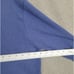 WOOLOVERS Men's Size XL Blue Knit Cotton Cashmere Blend V-Neck Pullover Sweater