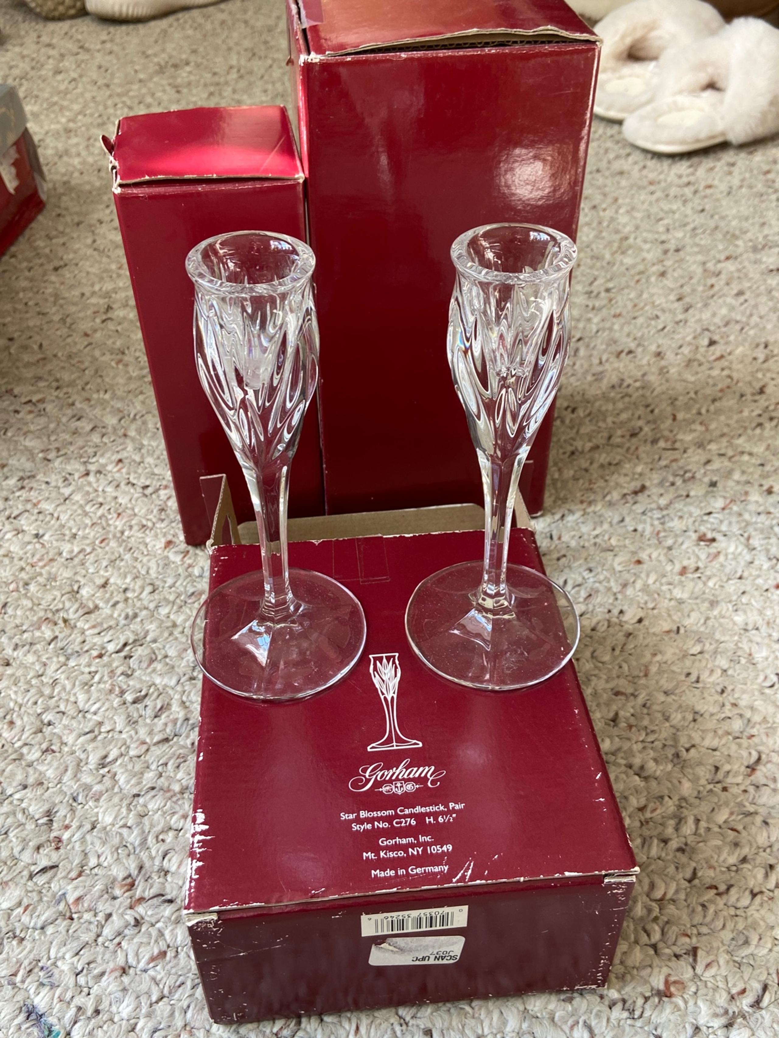 Gorham Star Blossom Candlesticks