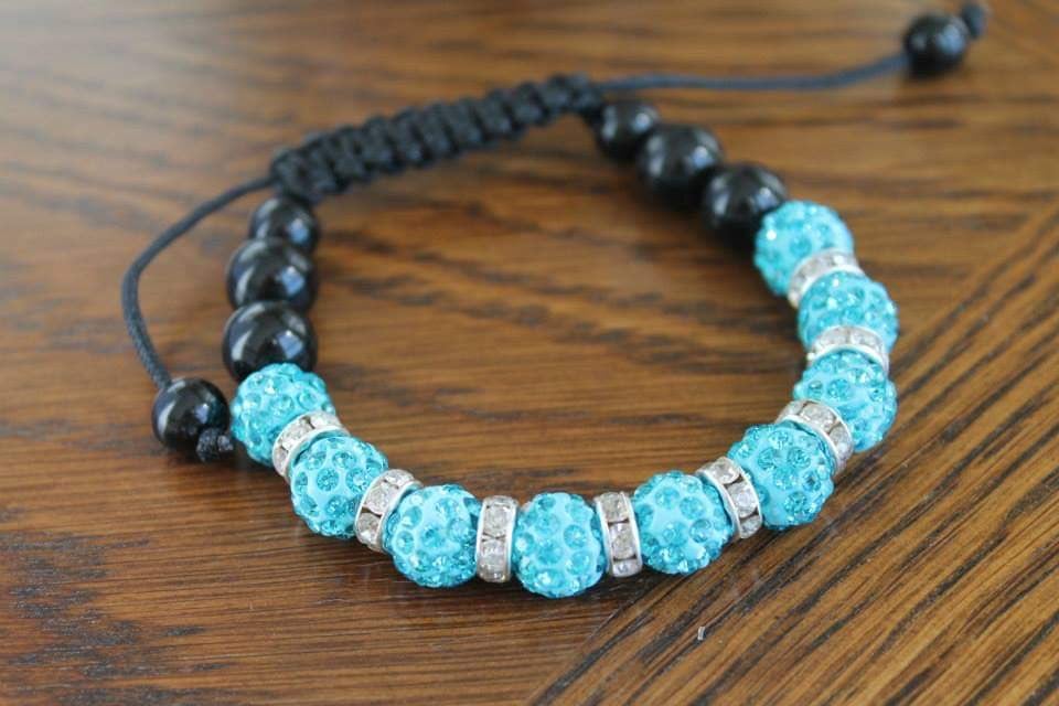 Shamballa Adjustable Bracelet