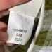 SERENA & LILY Hyannis Linen Robe in green check no waist tie sz S/M