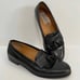 Mezlan Men’s 11M Santander Kiltie Black Leather Tassle Loafers Dress Shoes