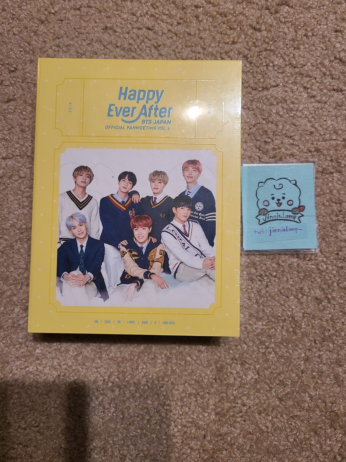 BTS Japan 4th Fanmeeting Blu-ray (Sealed)
