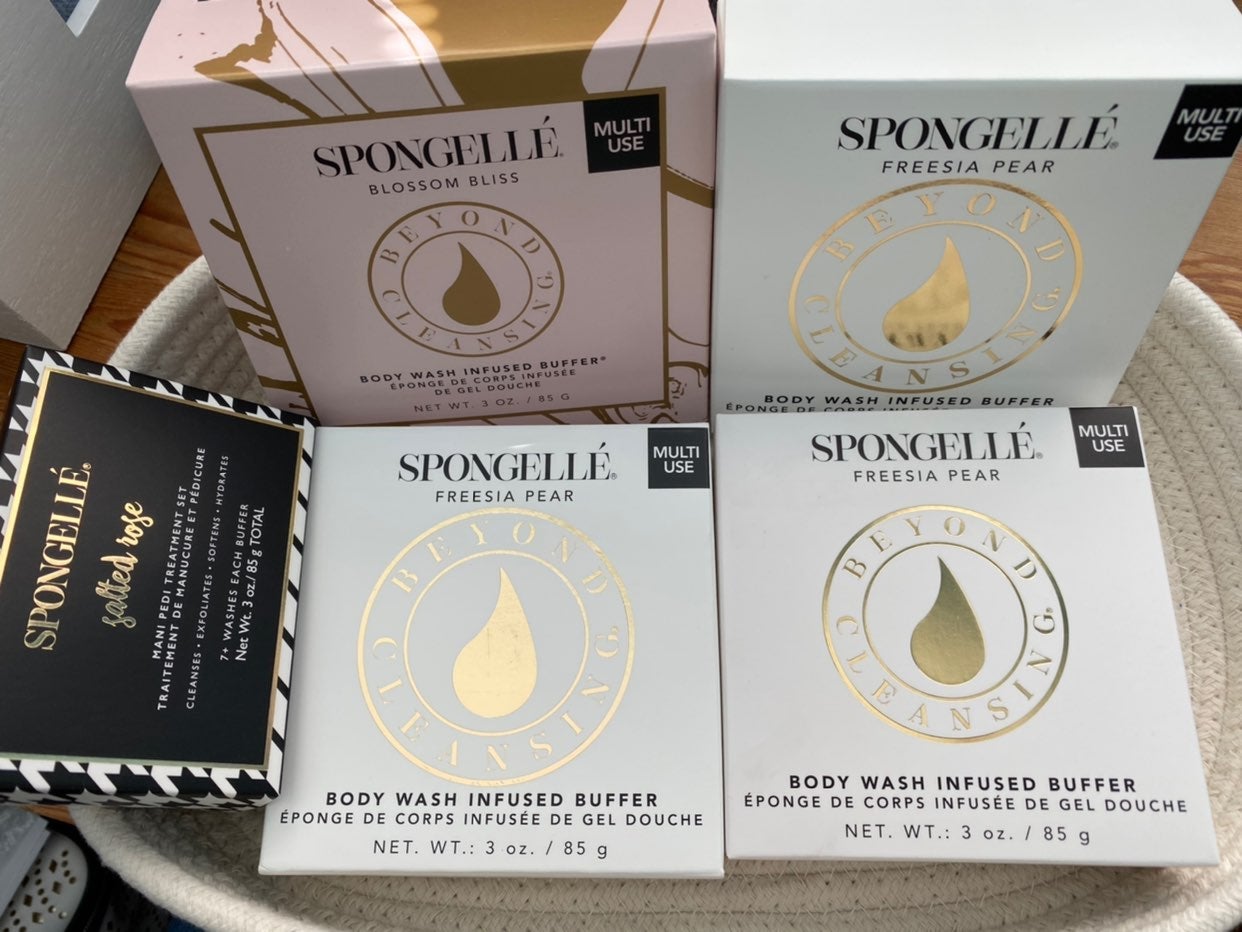 Spongelle Body Wash & Pedi Infused Buffe