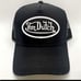 COPY - Classic Trucker 51 Von Dutch Black with White Logo Hat New