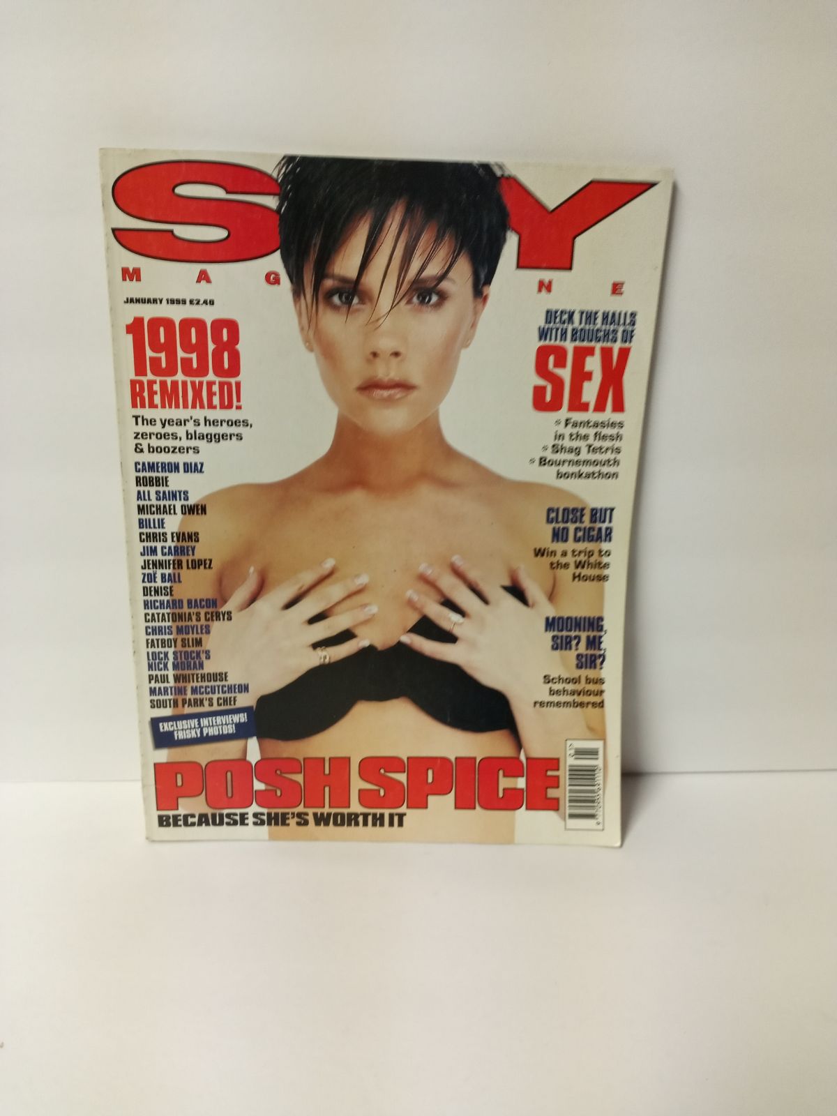 Victoria Beckham SKY Mag 1998 Spice Girl