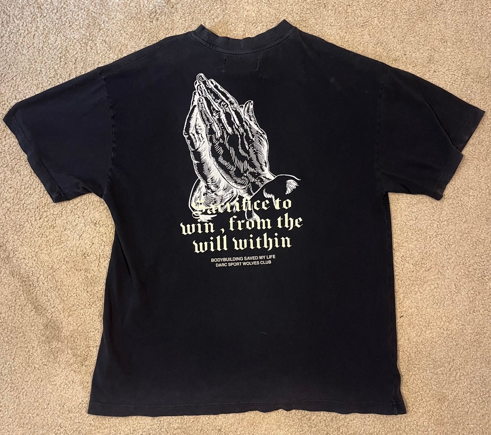 55○○レア ダルクスポーツ darc sport ウェイブ Tシャツ M 黒