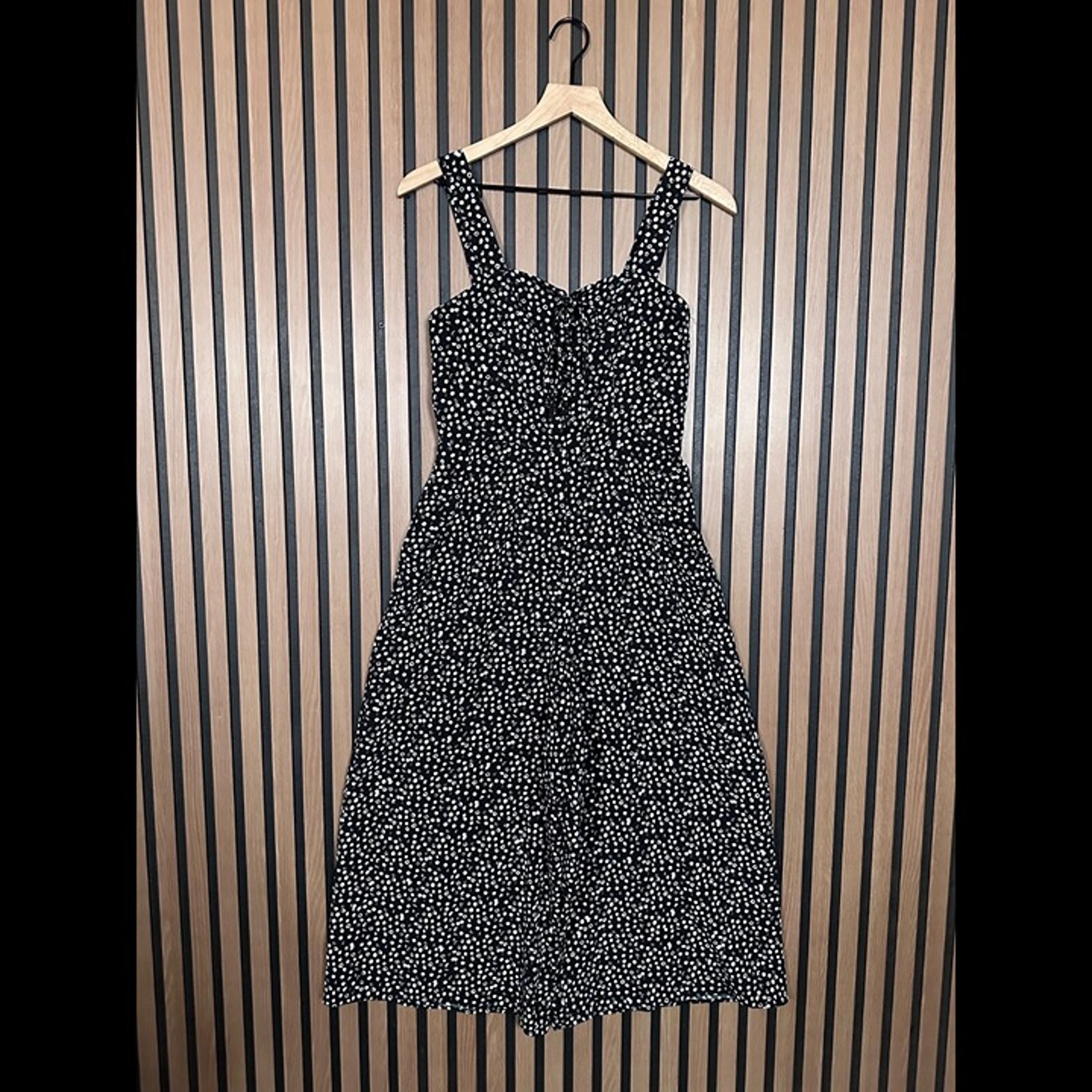 Flynn Skye Jumpsuit Small Womens Black Geometric Wide Leg One Piece Printed