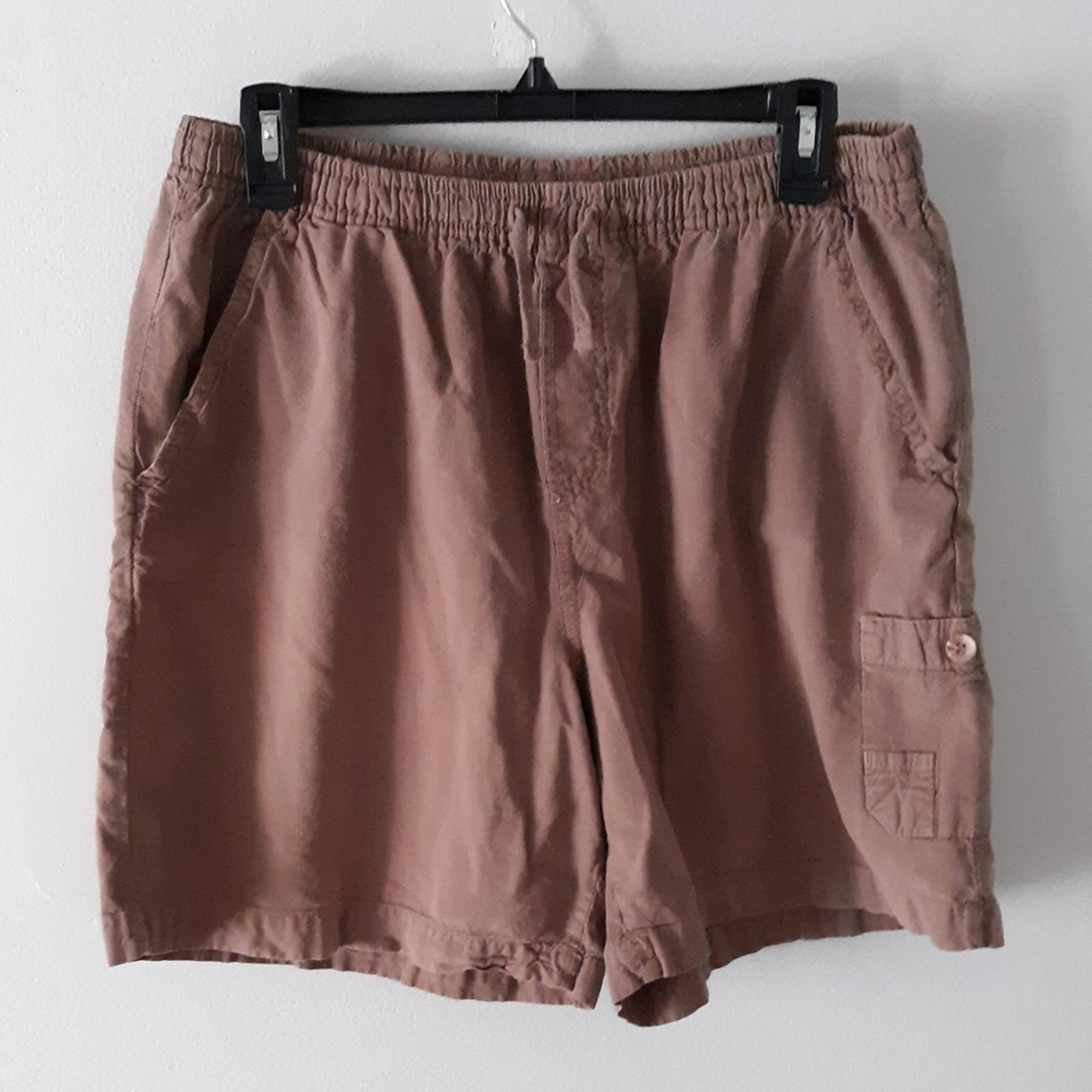 Erika Cotton Cargo Bermuda Shorts