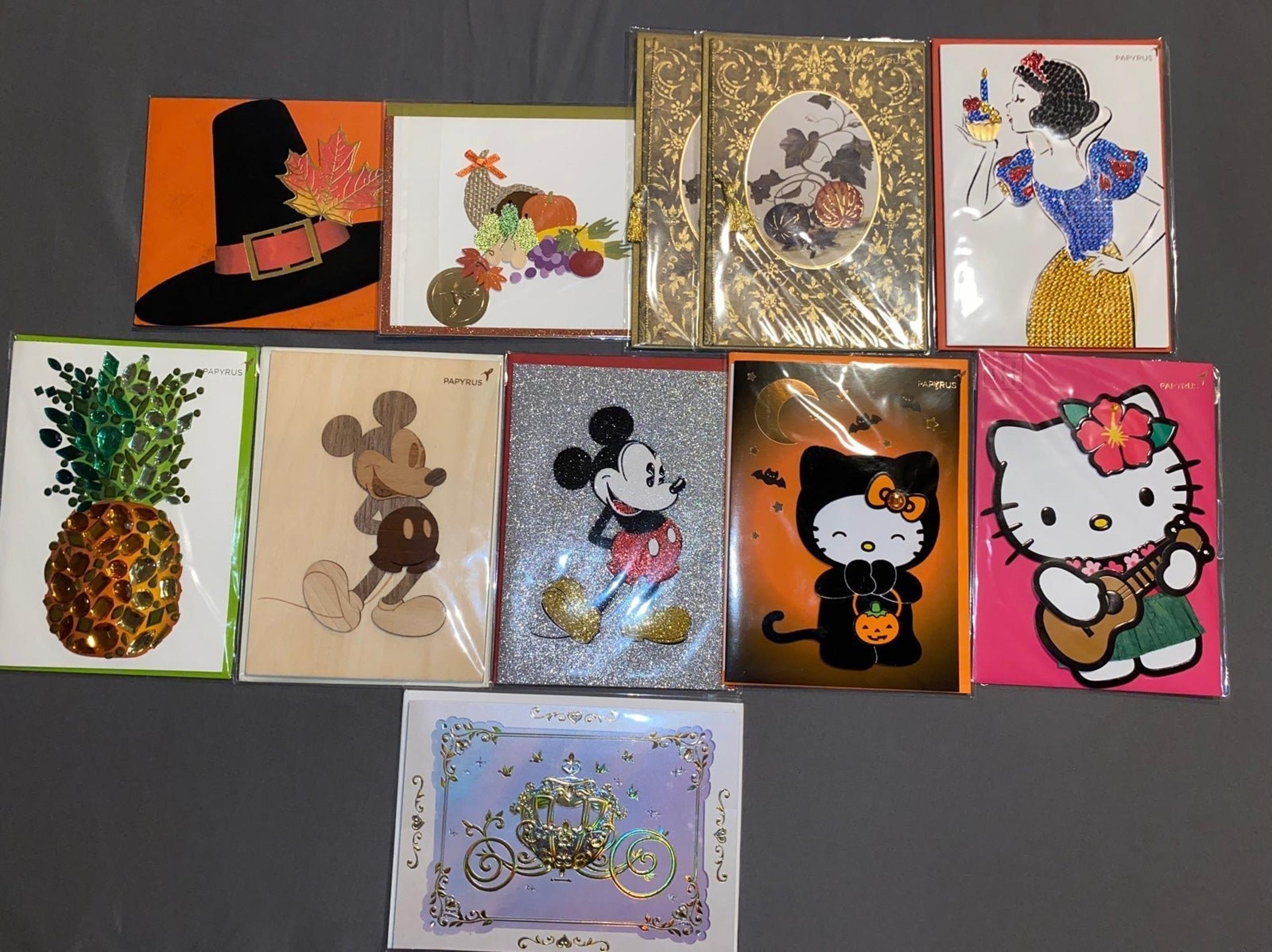 Papyrus card lot