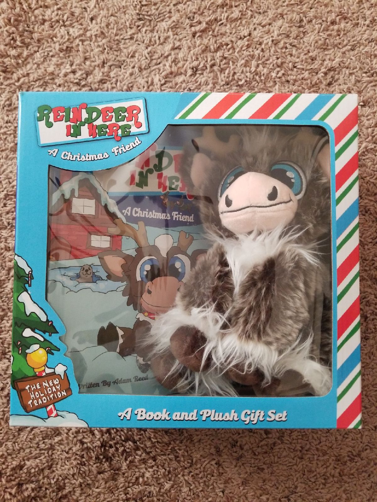 Reindeer In Here Plush Gift Set