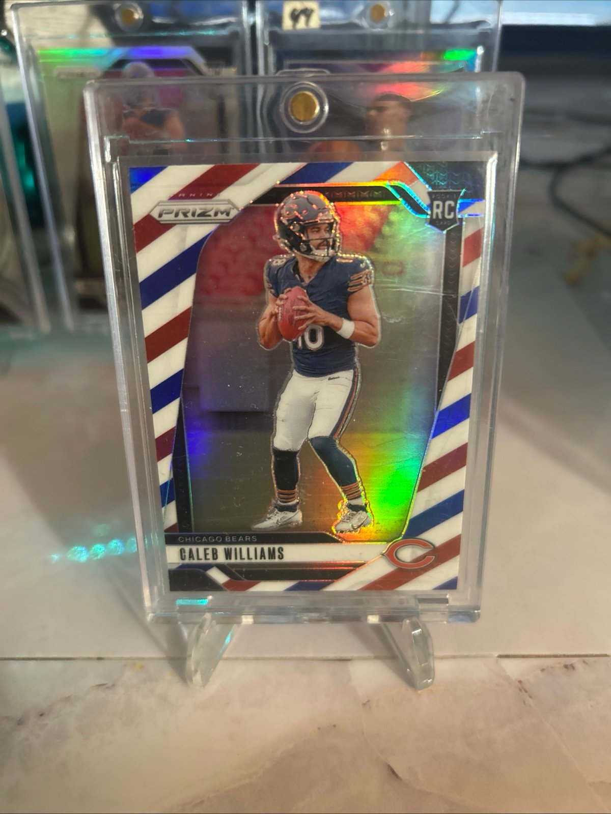 2024 Panini Prizm - Rookies Caleb Williams #301 Red White