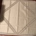 Handmade Embroidered Square Tablecloth Tapestry for center of table .