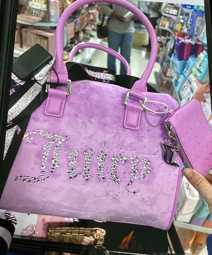 ❤️❤️Juicy Couture 2 piece bling crossbody Bling bag NEW