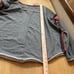 NATURAL LIFE PATCHWORK PULLOVER TOP BOHEMIAN RELAXED HIPPIE RAW EDGE SWEATSHIRT