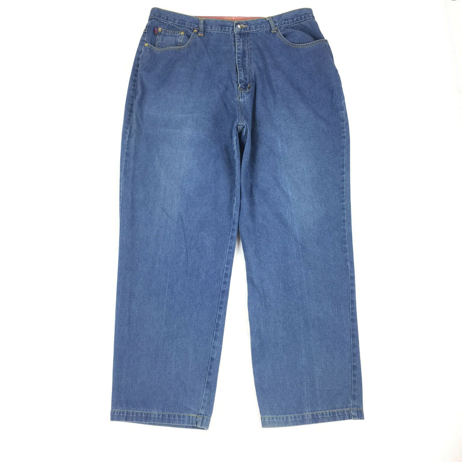 Vintage COOGI Australia Down Under Blue Jeans Size 42x34 Mens Medium Wash Denim