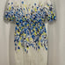 L.K. Bennett Bree Floral white summer dresses, floral pattern dress, knee length