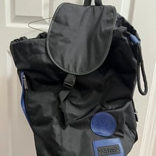 Versace Parfums X-Large Unisex Medusa Blue/Black Rucksack Weekend Gym Backpack.