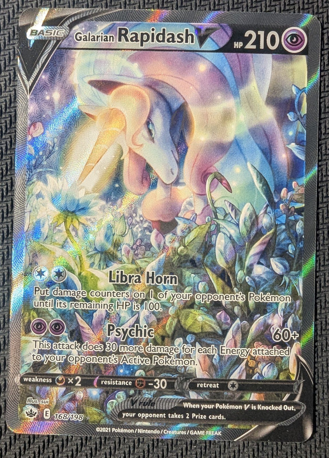 Galarian Rapidash V #168/198