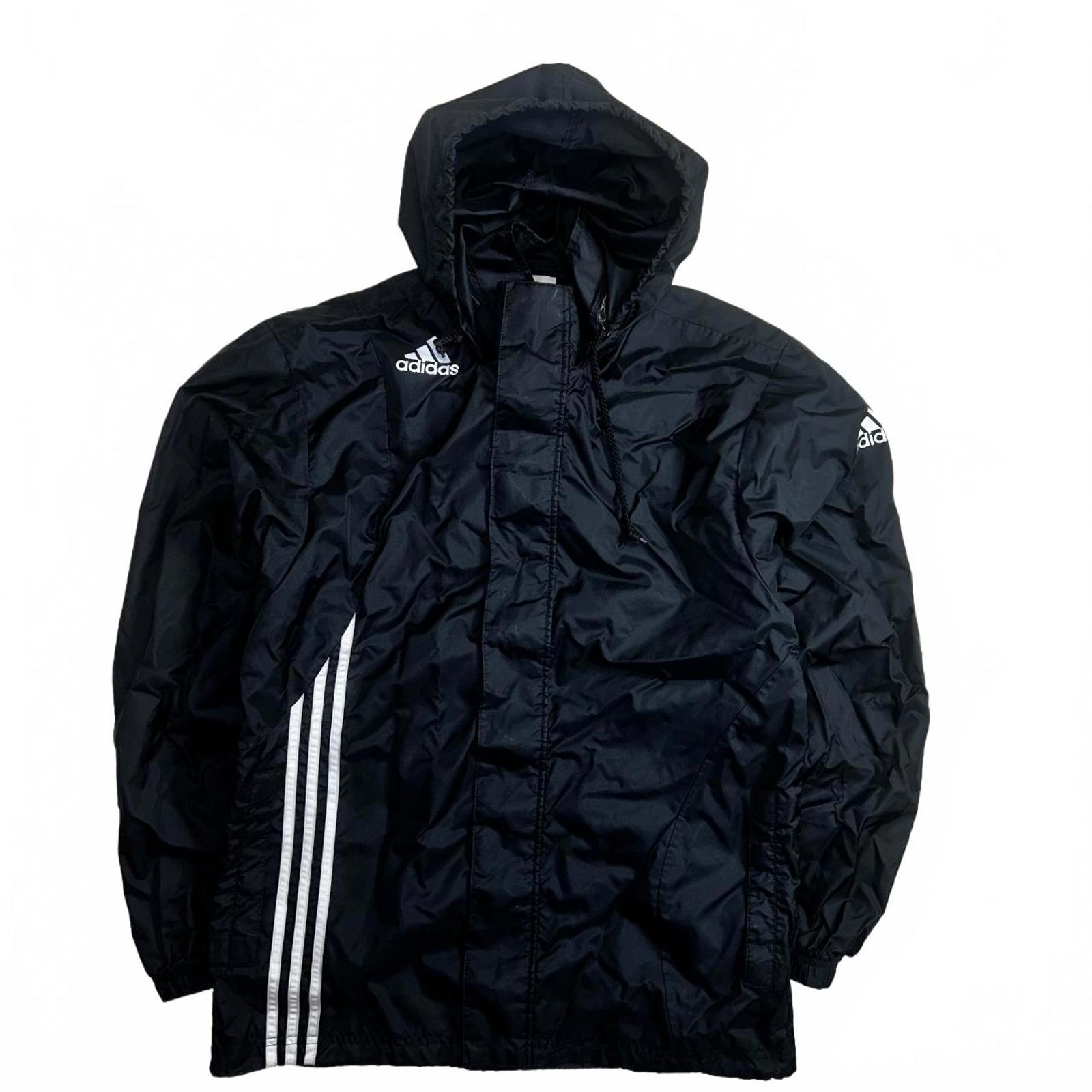 Adidas mens full zip hooded performance jacket size S