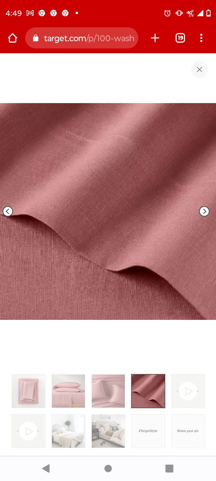 100% washed linen sheet set size King