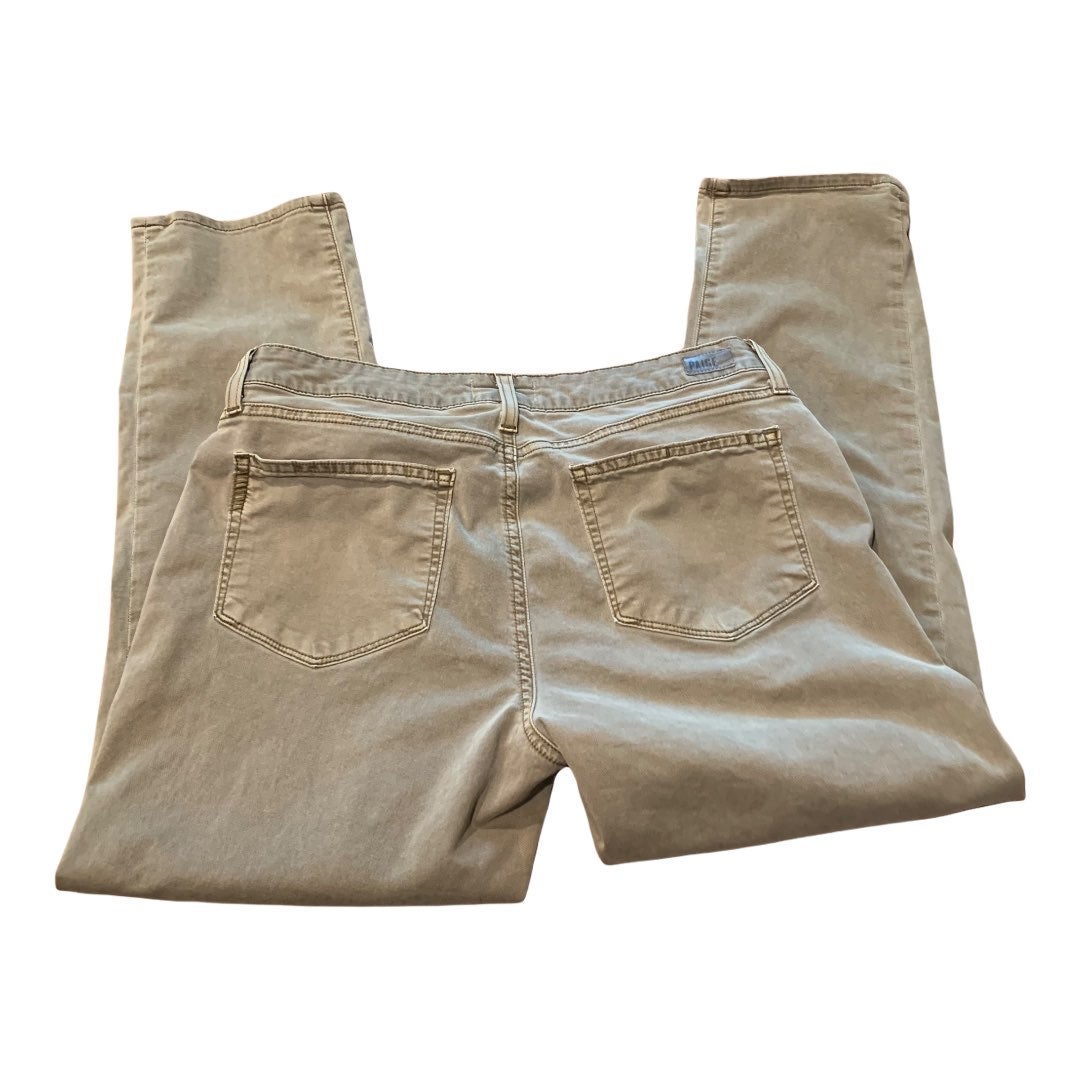 Paige Brigitte Boyfriend Jeans Olive Green 30