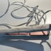 FOXYBAE White Marble Print 1 Rose Flat Iron Hair Straightener Flat Iron