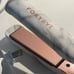 FOXYBAE White Marble Print 1 Rose Flat Iron Hair Straightener Flat Iron