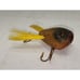 Vintage CCB Co. Creek Chub Surface Dingbat Fishing Lure Wood w/ glass eyes