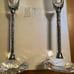 Oleg Cassini Crystal Hematite Toasting Flutes, 6 oz set of 2