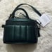 Coach 1941 Originals Metallic Green Trail Bag with Quilting Crossbody