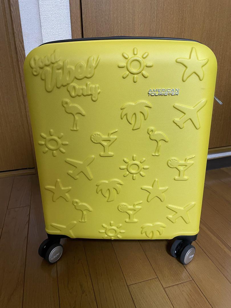 American Tourister Carry-on Suitcase Yellow