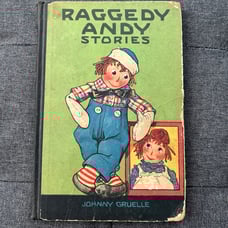 Vintage Raggedy Andy Stories Johnny Gruelle Hardcover Rare 1920 First Edition
