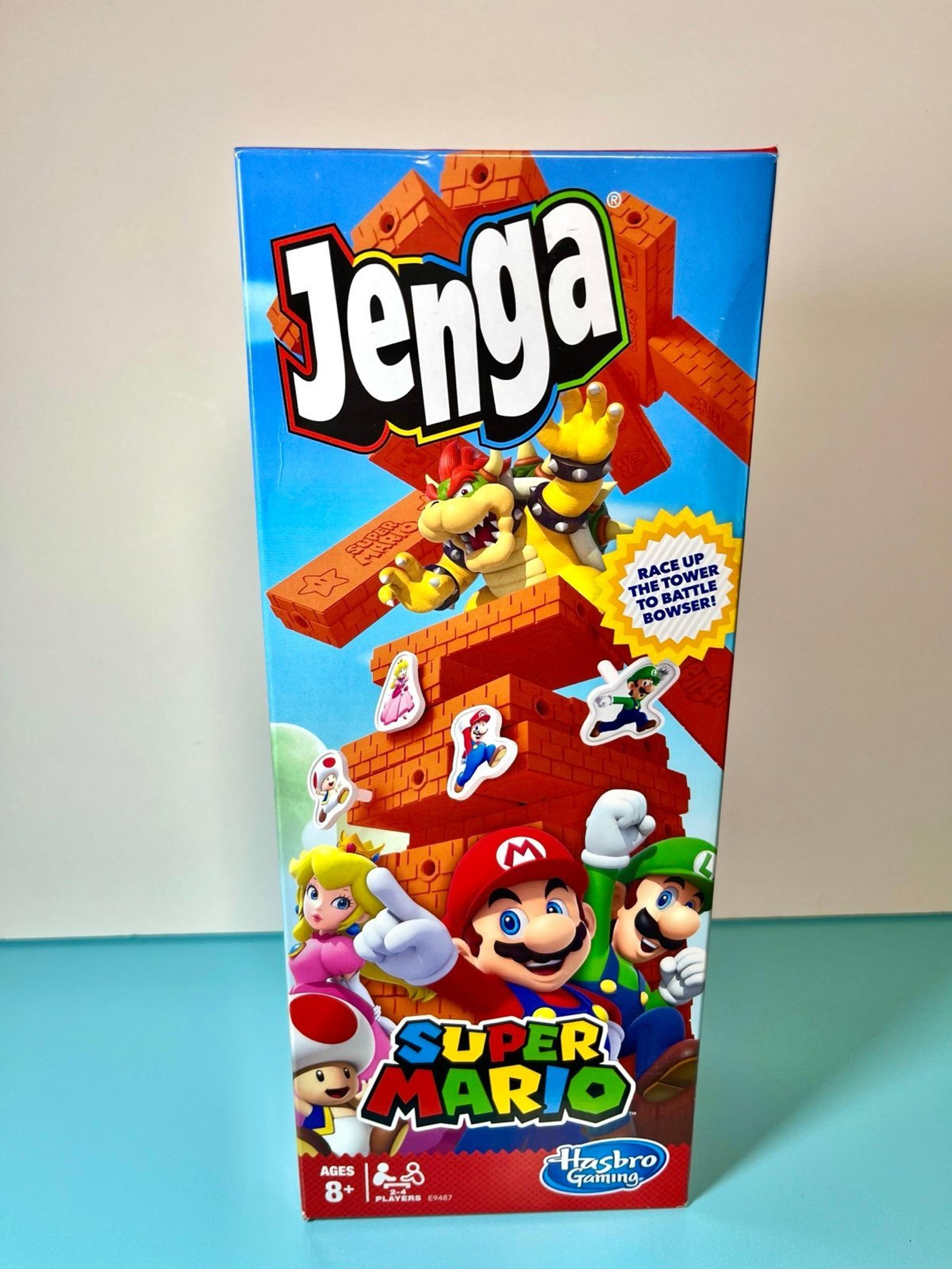 2020 Hasbro Gaming - JENGA Super Mario Edition Block Stacking Tower Game