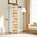 9 Tiers-18 Pairs Shoe Storage Box Shoe Organizer Foldable Sneaker Cabinet