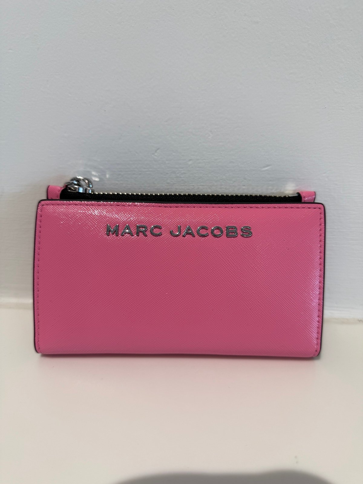 Nwt Marc Jacobs petal pink slim wallet