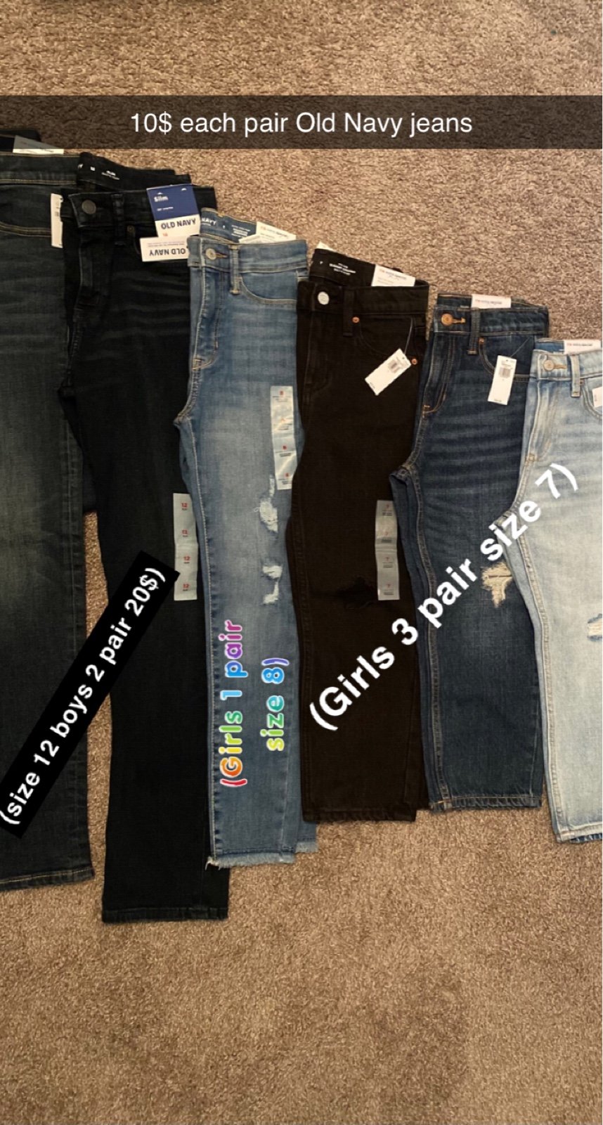 Kids Jeans Old Navy
