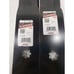 Lot of 2 Rotary Copperhead Lawn Mower Blades 15-11594 21 L For GX22151