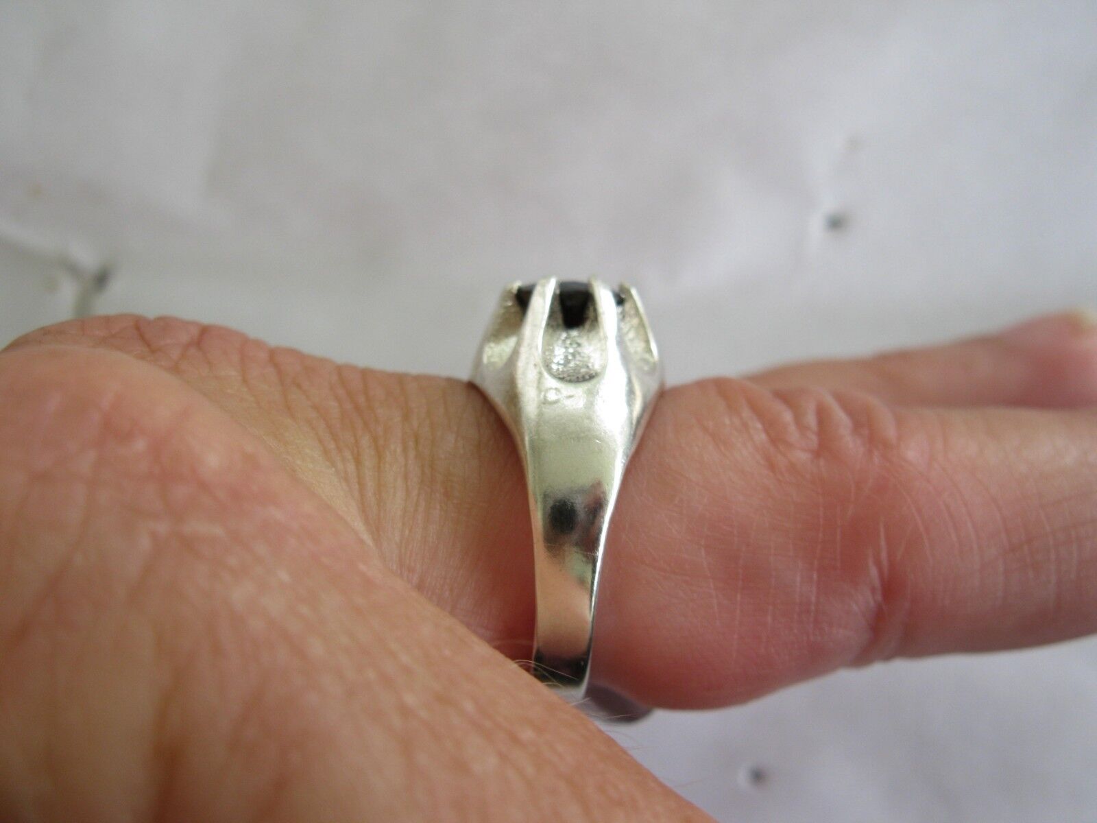 2.25ct MENS BLACK DIAMOND RING *APPRAISAL*FRE E DIAMOND TESTER,MANY SIZES, REAL