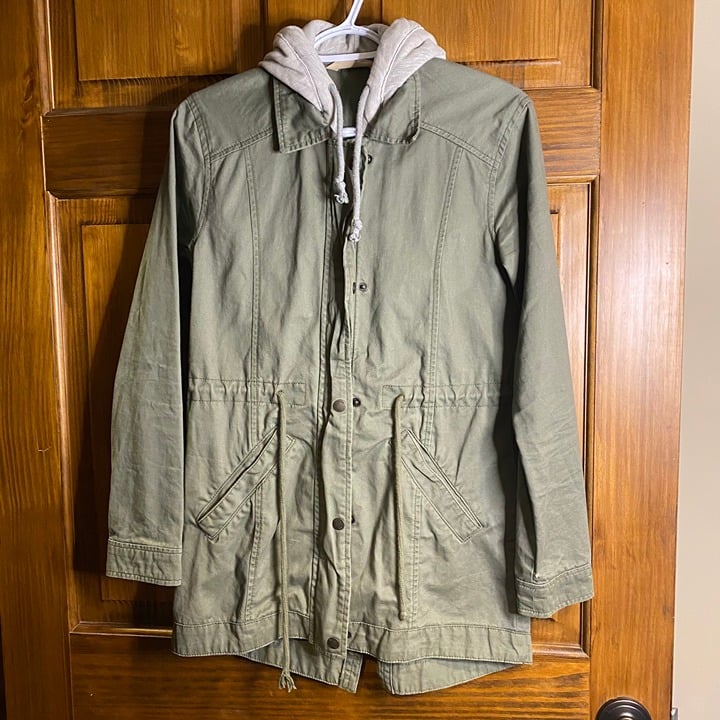 Hollister Utility Jacket with Hoodie