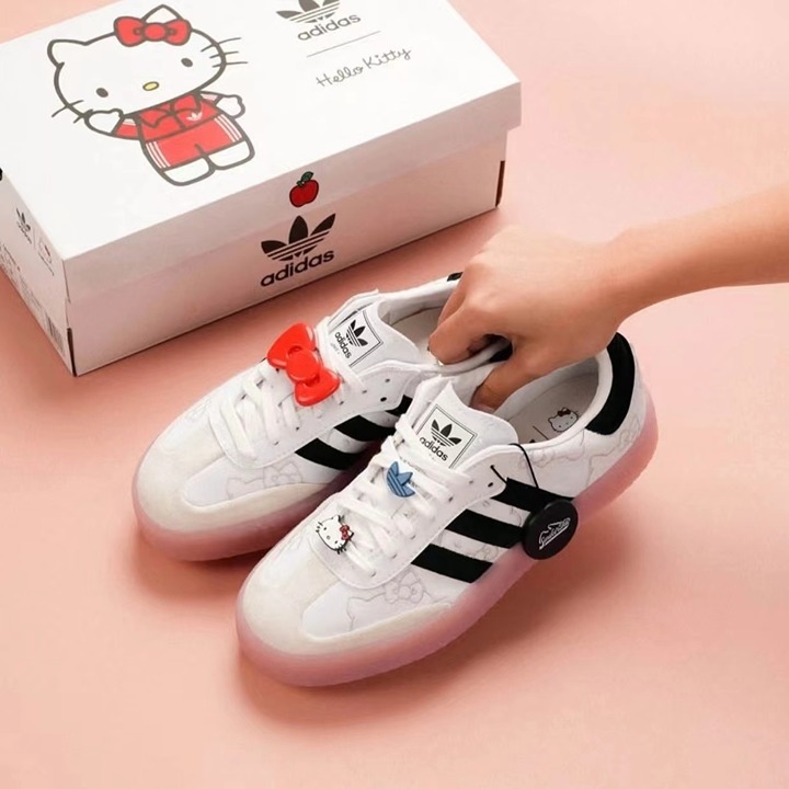 Hello Kitty x adidas Sambae New IG4450 Women's Size EU38=Women's 6.5=Men's 5.5