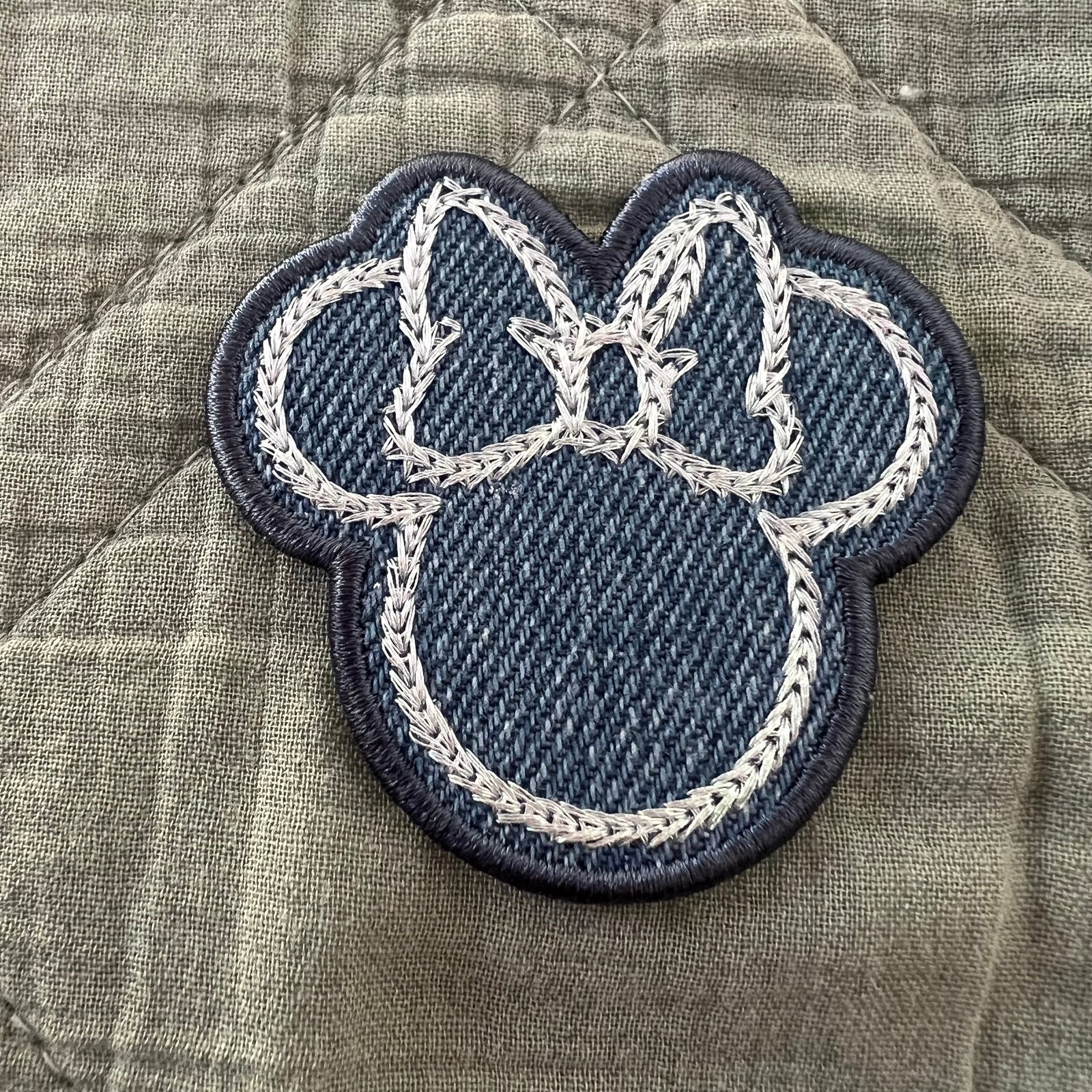 Stoney Clover Lane Minnie Demin Patch