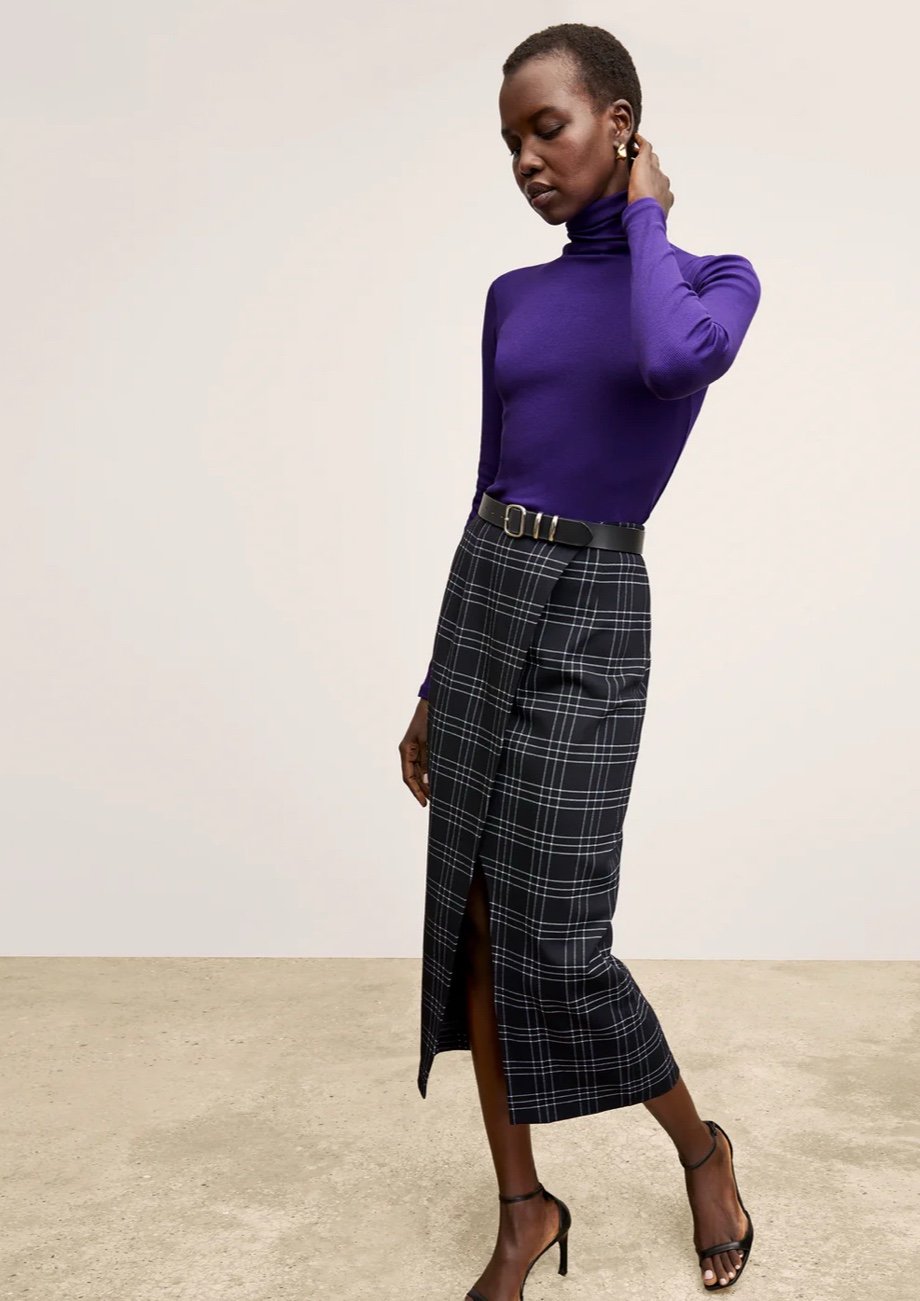 MM Lafleur The Amara Skirt - Knit Suiting Size 18