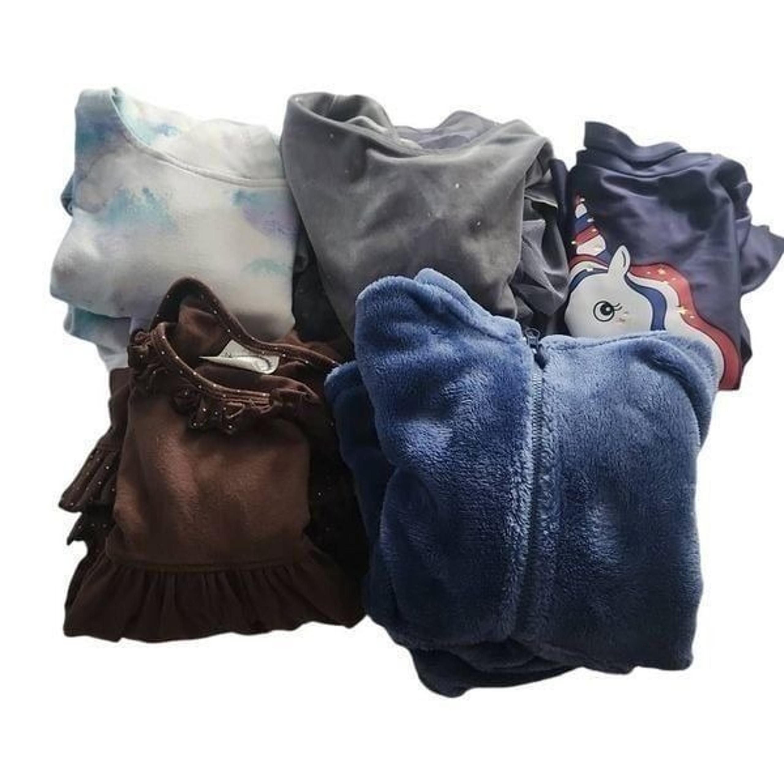 Girls Size 4/5 Lot of 5 Dresses Top Hoodies Cat & Jack Loves Me Not