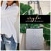 Crossbody Ivory Doe beige water neoprene messenger bag + white deer / fawn purse