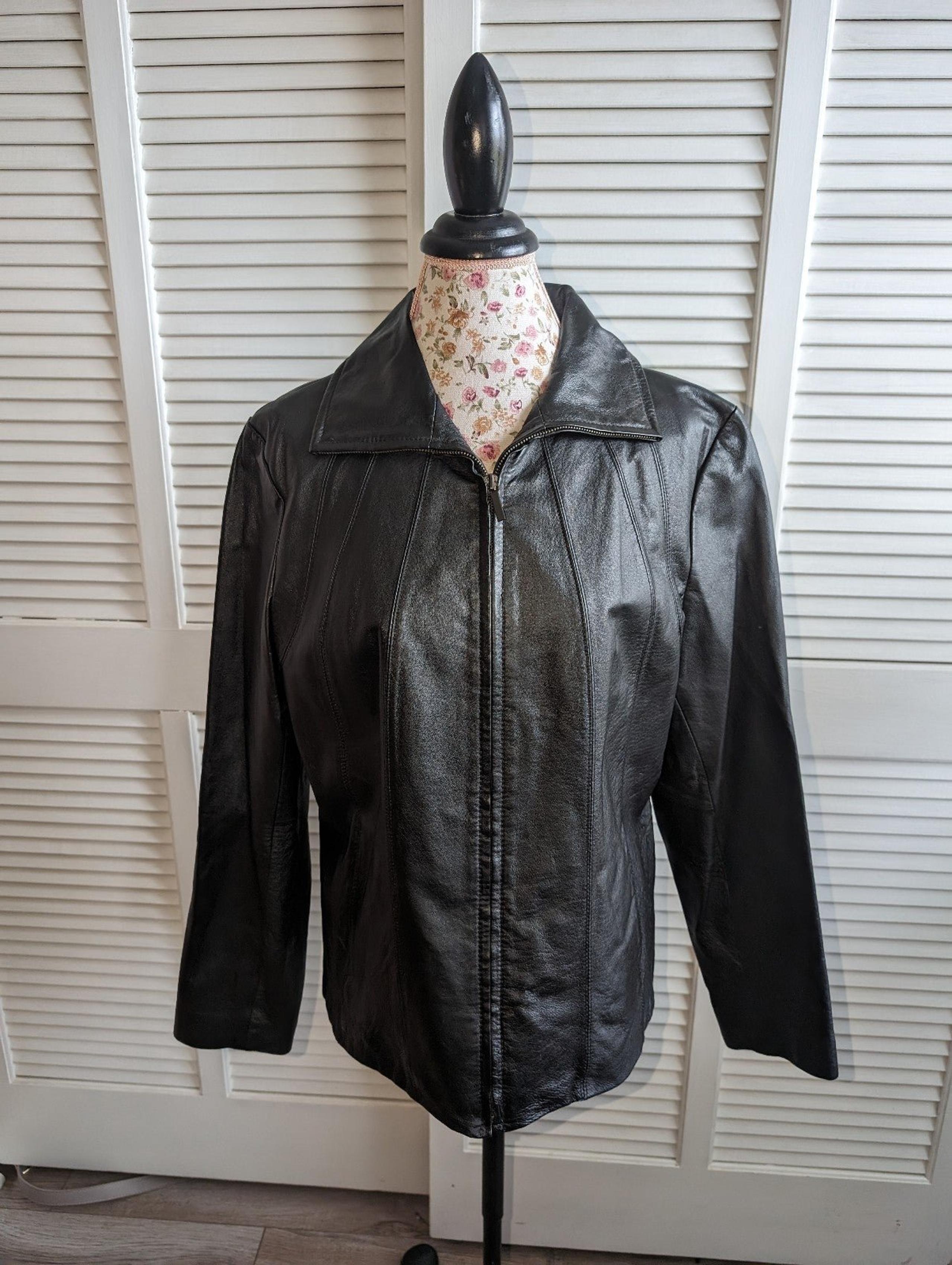 Vintage East 5th leather jacket L