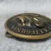 Heritage Mint 1978 California Cougar Solid 3D Brass Buckle Great Condition
